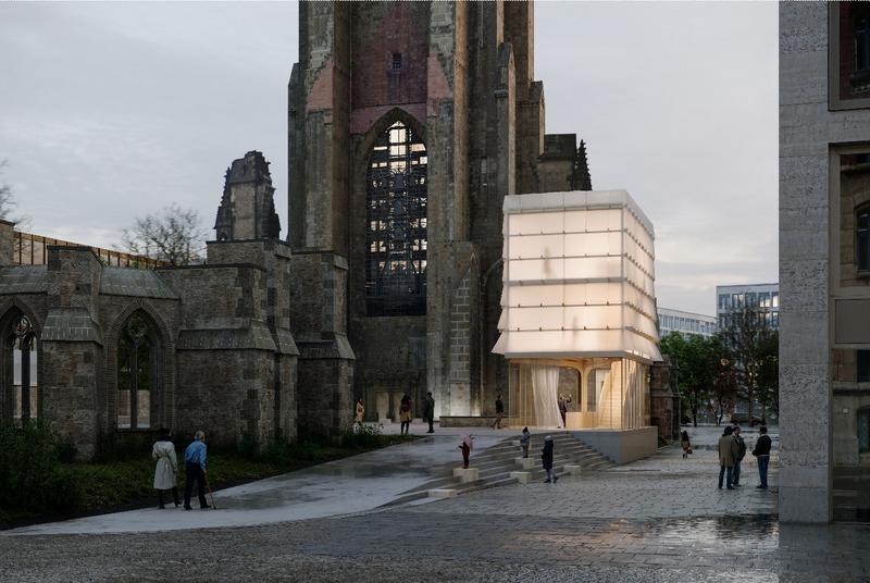 Perspektive Woelberstieg Trostbruecke (c) MIMA Architektur, Grauwald Studio